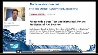 The furosemide challenge test Eric Hoste [upl. by Ahsyle]