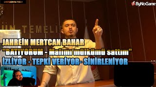 JAHREİN MERTCAN BAHAR BATIYORUM  Malımı mülkümü sattım İZLİYOR  TEPKİ VERİYOR SİNİRLENİYOR [upl. by Cirek]