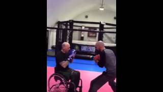 Kenny Herriot  Wheelchair Athlete  Aberdeen Combat Centre [upl. by Holzman423]