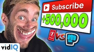 How PewDiePie Got 500000 Subscribers in One Day [upl. by Irama57]