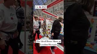 The Ideal Home Show at London Olympia  UK uk youtubeshorts youtube christmas [upl. by Necaj]