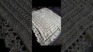 Crochet blanket heirloom crochet crochetinspiration handmade [upl. by Richman]