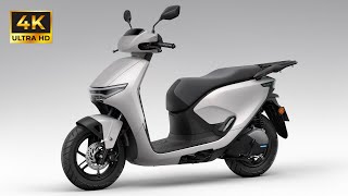 AllNew 2025 HONDA CUV e Electric Scooter [upl. by Ynaffet]