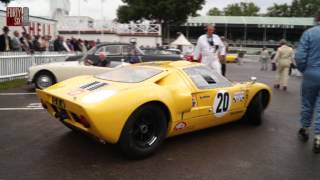 Goodwood Revival 2013 Ford GT40s awesome noise [upl. by Odranar]