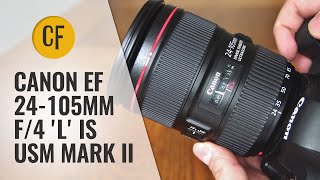 Old vs New Canon EF 24105mm f4 IS USM L ii lens review and comparison video [upl. by Beckett]