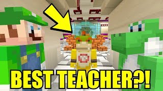 Minecraft  Nintendo High School  BEST TEACHER YOSHI OR LUIGI 67 [upl. by Inga]