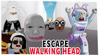 Dikejar Banyak Kepala Botak Yang Seraam  Walking Head All Boss Roblox Indonesia [upl. by Evangelist]