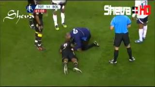 Fabrice Muamba collapses OFFICIAL VIDEO [upl. by Lynnett]