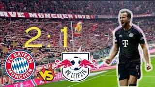 Doppelpack Harry Kane  Wichtiger Sieg im Spitzenspiel Bayern vs Leipzig VLOG mit PushdichTCG [upl. by Wan192]