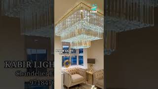 Crystal Chandelier  Modern Crystal Chandeliers  Jhumar making  Home Decor  KABIR LIGHT [upl. by Rosabella]