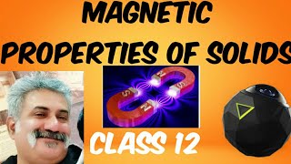 Magnetic properties of crystalline solids in detail class 12 chemistry [upl. by London321]