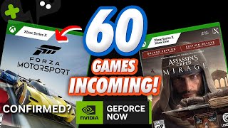 60 GAMES for October FORZA Coming  GeForce Now News Update [upl. by Halyak]