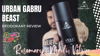 Urban gabru Beast deo review । Fragrance review । Best perfume । Perfume for men । fragrance । deo । [upl. by Margreta600]