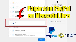 Como PAGAR en MERCADOLIBRE con PAYPAL  2022 [upl. by Auria]