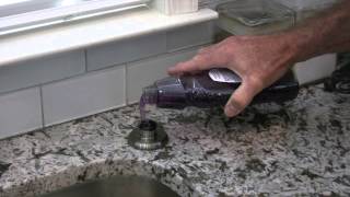 Contractor Craig  Fill Your InCounter Soap Dispenser With No Mess [upl. by Betty]