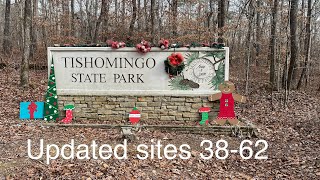 Tishomingo State Park Sites Updated [upl. by Devlen876]