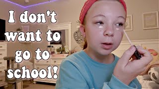 Leahs School Morning Routine and Skincare Officially Leah [upl. by Luciano]