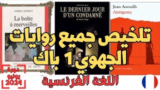 Examen Régional Franaçais 1 BAC 2024 تلخيص روايات الفرنسية الأولى باك الجهوي [upl. by Bauer455]