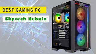 Best gaming PC  Skytech Nebula Gaming PC  Ryzen 5 5600X 37GHz RTX 4060 Ti [upl. by Sylado]