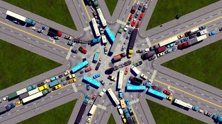 Ultimate Cities Skylines 2 Traffic TestI was SHOCKED at the Results [upl. by Lorilyn]