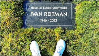 Visiting The Gravesite Of Ghostbuster IVAN REITMAN At Santa Barbara Cemetery [upl. by Syverson]