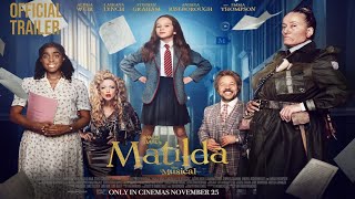 Roald Dahl’s Matilda the Musical  Official 4K Trailer  Netflix  1988 childrens novel [upl. by Retep]