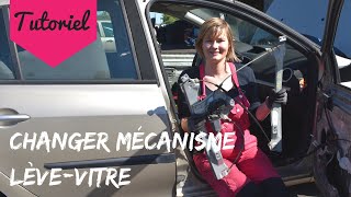 Comment changer un mécanisme de lèvevitre  clio 3 [upl. by Nessaj]