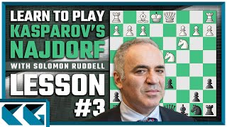 Chess Openings Learn to Play the Sicilian Najdorf like Garry Kasparov — Poisoned Pawn Variation [upl. by Aryaz]