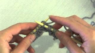 Knitting How to Rib English Style [upl. by Liebermann744]