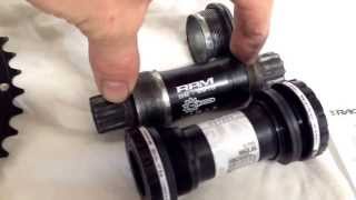 Sram Crankset Spindles Explained  GXP BB30 PF30 DUB [upl. by Eissim512]