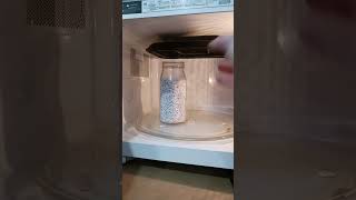 Regenerate Drierite desiccant in microwave [upl. by Vasya]