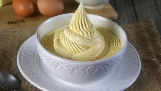 Crema de mantequilla francesa para pasteles [upl. by Acinad]