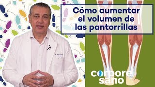 ¿Cómo se puede aumentar el volumen de las pantorrillas CORPORE SANO [upl. by Dutchman]