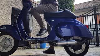 Sound vespa 130 polini Barone racing [upl. by Lraep]