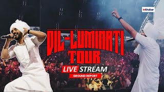 Diljit Dosanjh’s DilLuminati Concert LIVE खचाखच भीड़ के बीच सिंगर दिलजीत दोसांझ का कॉन्सर्ट [upl. by Landry]