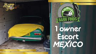 Barn Find 1 owner mk1 Escort Mexico  Will it run [upl. by Slifka979]