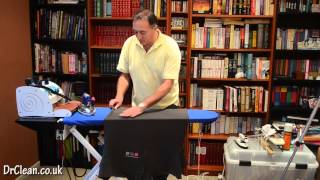 How to iron and fold a t shirt properly viral ironing howto [upl. by Tracay]