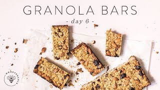 Homemade CHEWY GRANOLA BARS for Healthy BuzyBeez 🐝 DAY 6  HONEYSUCKLE [upl. by Annahsat23]