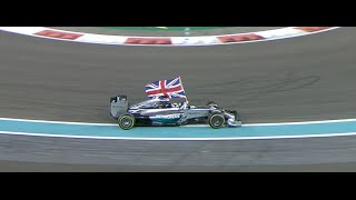 2014 FORMULA 1 ETIHAD AIRWAYS ABU DHABI GRAND PRIX  Race Highlights [upl. by Atika]