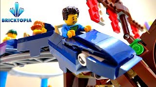 LEGO Creator 3in1 Pirate Roller Coaster  Speed Build and Lego Review [upl. by Smaoht540]