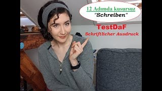 TestDaF  12 Adımda kusursuz quotSchreibenquot  Schriftlicher Ausdruck [upl. by Ellennoj684]