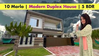 10 Marla MODERN BEEHIVE THEMED House For Sale in Bahria Town Islamabad [upl. by Atekahs]