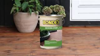 BONDEX Decking Stain HowToApply [upl. by Muscolo]