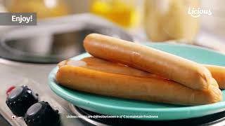 How to Cook Licious Classic Smoked Chicken Frankfurter [upl. by Jorge307]