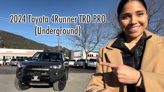 2024 Toyota 4Runner TRD Pro Underground [upl. by Rovaert523]