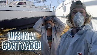 Boat Work  Sailboat Maintenance  Sailing Sunday Ep 52 [upl. by Ahseram871]