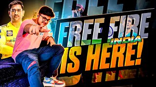 FREE FIRE INDIA 🇮🇳 IS HERE WAIT IS OVER😭 [upl. by Aicirtal]