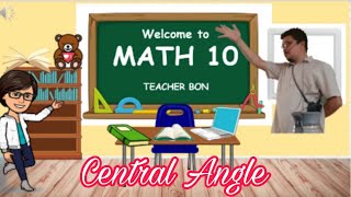 Central Angle and Intercepted Arc math circle grade10maths [upl. by Lyons572]