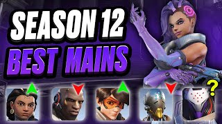 NEW 10 Big Winners in Season 12 NEW META  Overwatch 2  DPS Tank Support [upl. by Valiant]