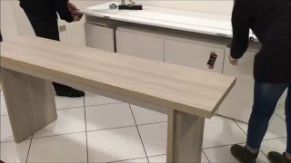 Mobili Trasformabili Ness credenza con tavolo [upl. by Araes]